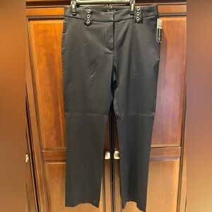 NWT Soho Black Casual Dress Stretch Boot Cut Pants - 16